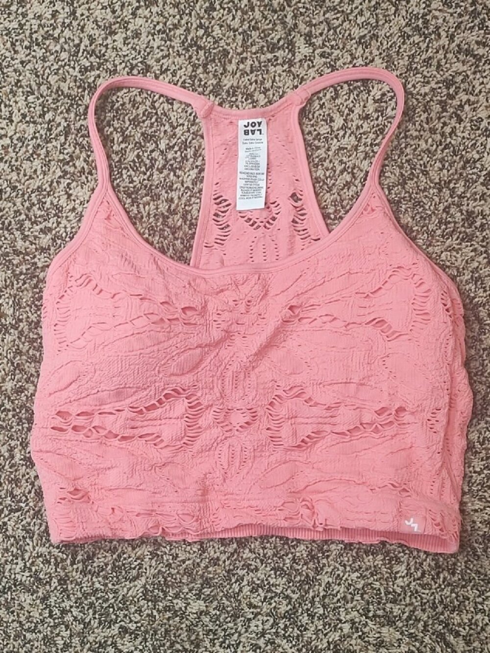 Pink Crop Top